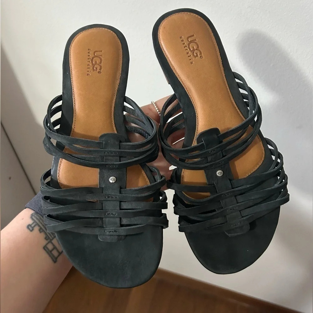 UGG Navy Blue Sandals